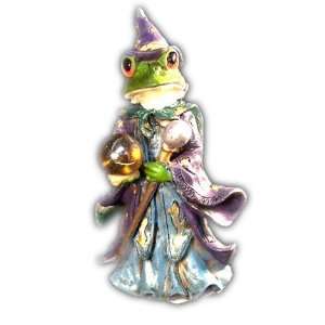  4.5 Inch Friendly Money Frog Wizard 