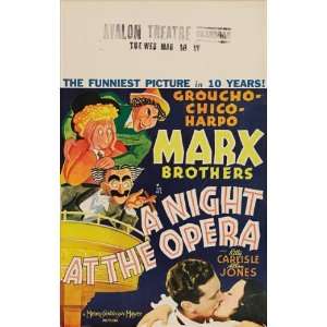   Poster B 27x40 Groucho Marx Chico Marx Harpo Marx