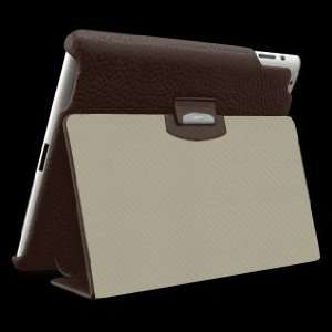  Vaja Dark Brown/Birch Libretto Leather Case for Apple iPad 2 