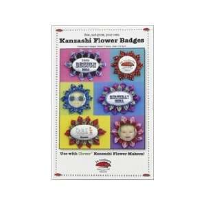  La Todera Kanzashi Flower Badges Pattern