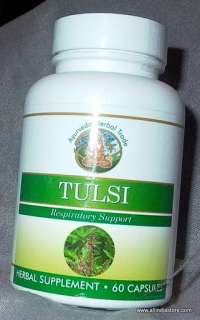 TULSI RESPIRATORY SUPPORT Herbal Supplement Ayurvedic  