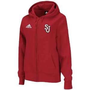  adidas St. Johns Red Storm Ladies Red Primary Logo Full 