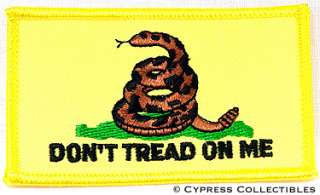 DONT TREAD ON ME GADSDEN FLAG iron on PATCH AMERICAN  