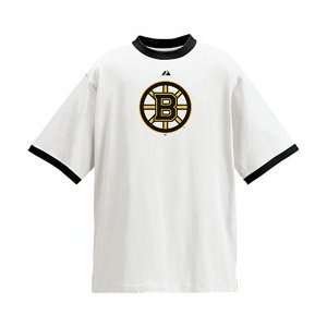  Majestic Boston Bruins Ringer T shirt   Boston Bruins 