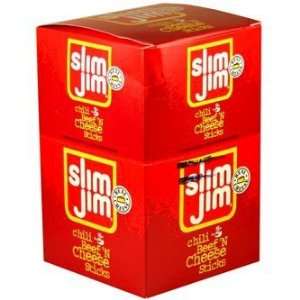 Slim Jim BeefN Cheese (Pack of 18) Grocery & Gourmet Food