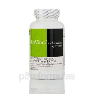  Spectra without Copper & Iron 120 tablets by DaVinci Labs 