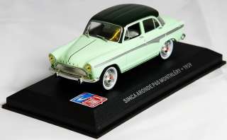 Simca Aronde P60 Monthery 1959 Car   Altaya 1/43 Diecast Scale Model 