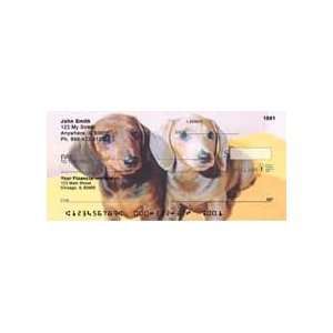 Dachshund Puppies Personal Checks