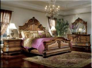 AICO Tuscano King Mansion Bed  