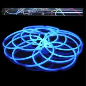  50 22 Premium Glow Necklaces, Extra Thick 7mm Diameter 