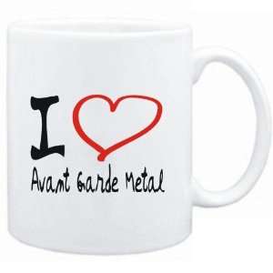    Mug White  I LOVE Avant Garde Metal  Music