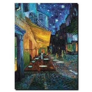  Cafe Terrace by Vincent Van Gogh, Canvas Art   19 x 14 
