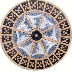 12 Accent Marble Mosaic Art Tile Home Decor Everything 