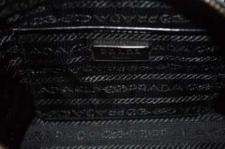 PRADA BN1834 Sacca Sottospalla Tessuto Nylon Calf Leather Bag Purse 