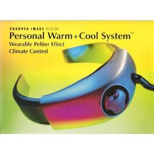  Sharper Image Warm + Cool System Wearable Peltier Effect 