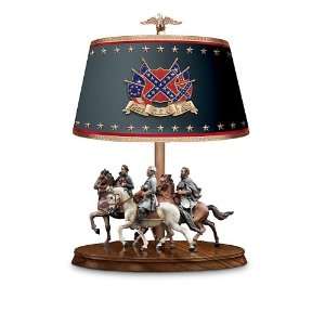   Civil War Table Lamp Civil War Decor by The Bradford Exchange Home