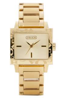 Gold Tone Bracelet COACH Ladies New Analog Watch 14501333  