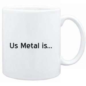  Mug White  Us Metal IS  Music