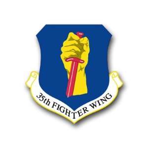  US Air Force 35th Fighter Wing Decal Sticker 5.5 