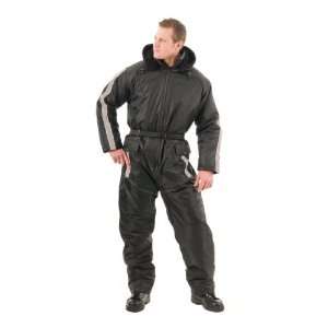  Mossi Black and White Small Mens Snow Suit   1 Piece 