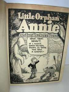Little Orphan Annie Haunted House Harold Gray Cupples & Leon 1928 