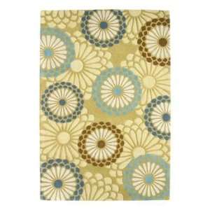  Dynamic Rugs Florence 3500 410 Green   8 x 11