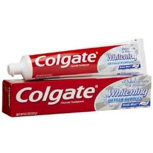   Oxygen Bubbles Frosty Brisk Mint Toothpaste 8.2 oz (Quantity of 5