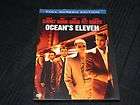 Oceans Eleven DVD Full Frame Brad Pitt George Clooney  