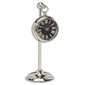  Pocket Watch Nickel Marchant Black Clock