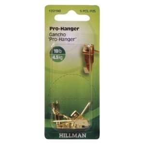 Hillman Fasteners 5Pk10lb Brs Pict Hanger (Pack Of 10) Picture Hangers