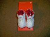 NIKE LEBRON 7 TODDLER BOYS OR GIRLS SHOES WHITE/RED SIZE 6  