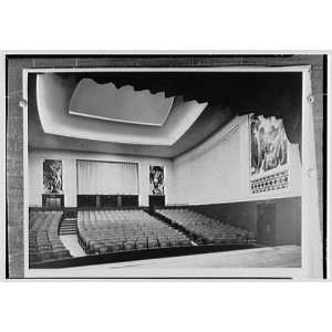  University Auditorium. Little theatre from stage 1942