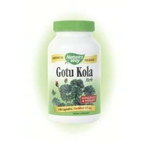  Gotu Kola Herb ( Centella asiatica ) 100 Capsules Natures 