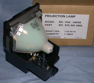 Quantity 2 Brand New Bulb POA LMP49,610 300 0862 Lamps  