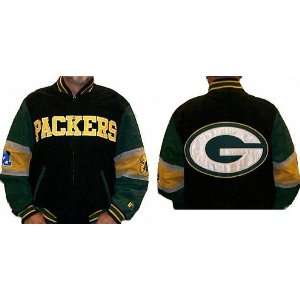  Green Bay Packers Suede Varisty Jacket by G III 