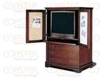 Youth Cherry TV Media Armoire Dresser   FREE S/H  