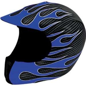  Moto Vation Racing Helmet Skinz Helmet Cover Carbon Fiber 