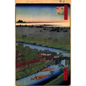   or Labels Japanese Art Utagawa Hiroshige Yanagishima