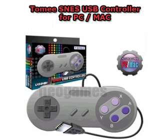 Tomee SNES Super Nintendo Controller to USB PC / MAC 813048010203 