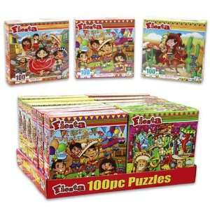   Jigsaw Puzzles On display 4 Astd. 100 Pc Case Pack 24 