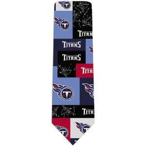    Titans Ralph Marlin NFL Block & Play Tie