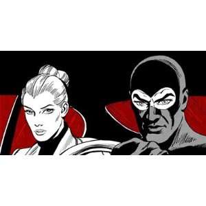  In fuga (Diabolik & Eva) by Astorina 39.38X19.62. Art 