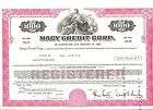 Macy Credit Corp. $10,000 Bond Certificate, Beautiful  