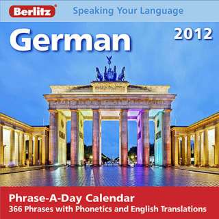German Phrase A Day 2012 Desk Calendar  
