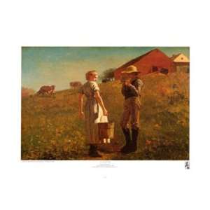 Gloucester Farm by Winslow Homer 29x22 
