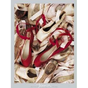  Satin Shoes by Harvey Edwards. Size 14.00 X 17.50 Art 