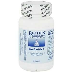  Biotics Research   Bio B with C   60 Tablets Health 