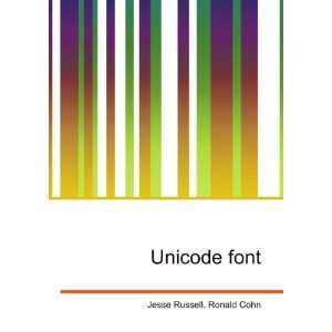  Unicode font Ronald Cohn Jesse Russell Books