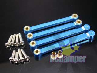 GPM ALUMINUM FRONT & REAR UPPER SUSPENSION ARM FOR TAMIYA DF02 CHASSIS