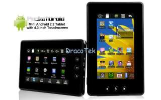 PocketDroid E403   Mini Android 2.2 Tablet with 4.3 Inch Touchscreen 